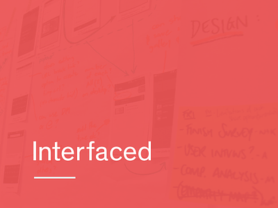 Interfaced design experience interface logo ui ux