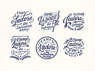 Sketches Camp Ladore T-shirt adventure handlettering handtype lettering typography vintage wilderness