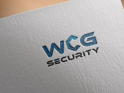 WCG SECURITY BUSINESS LOGO branding camera design graphic design guard illustration logo logos minimalist design security