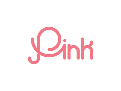 Pink. (Clothing Store) boutique branding clothing elephant fashion logo pink