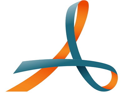 CMTA logo mark (proposed) a logo orange ribbon teal
