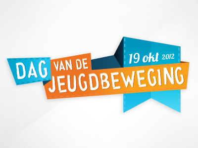 Logo Dag Van De Jeugdbeweging logo ribbon youth