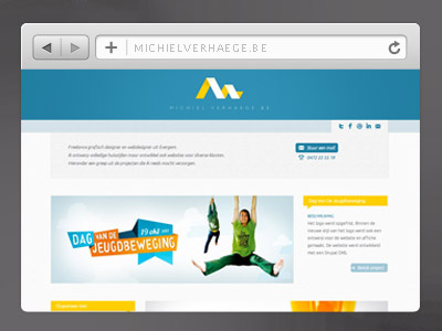 New look for my website design restyle website