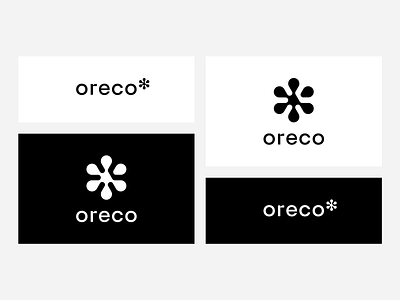 Oreco. Food distributor logo rebranding.