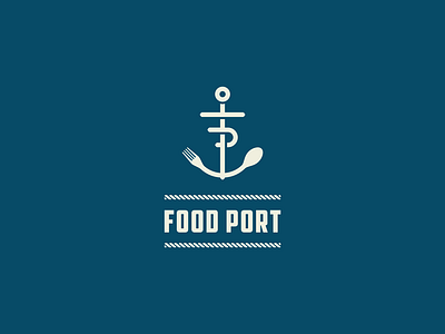 Food Port anchor fork port restaurant spoon