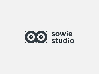 Owl's Studio (Sowie Studio in polish) logo music owl speakers