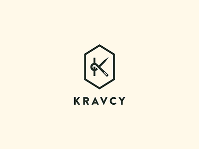 Kravcy (Tailors in english) logo tailor