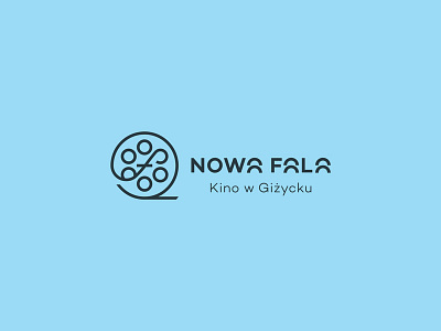 Nowa Fala (New Wave) cinema lake city logo wave