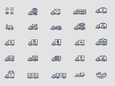 Transportation Icons car delivery icon transport truck