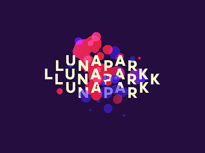 Lunapark Concept Logo entertainment logo logodesign lunapark