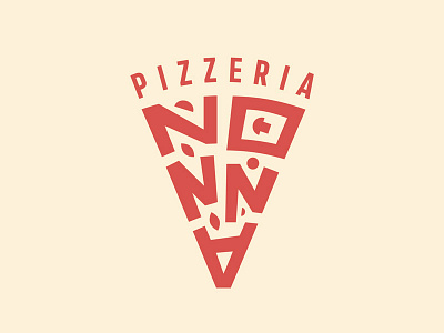 NONNA Pizzeria branding grandma logo logotype logotypedesign nonna pizza pizzeria