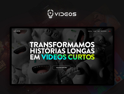 JJ VIDEOS animation design illustration landing page video