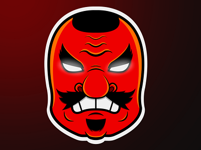 Mascot Design - Mask Tengu design esports gaming graphic design illustration logo mask tengu vector