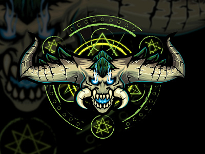 Dark Myth logo mascot