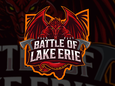 Battle Of Lake Erie axe throwing esport mascot