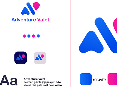 Adventure Valet logo logo