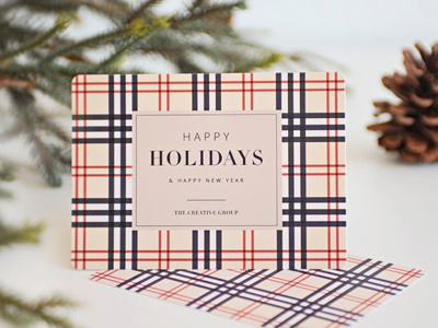 Plaid Holidays | 2014 Paper Culture