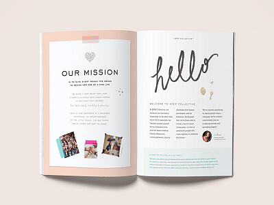Opportunity Brochure | Keep Coll clean design graphic design minimal print simple type typography