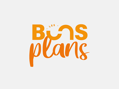 Les bons plans bons plans color logo typo