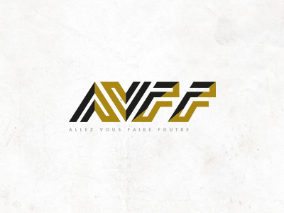 Avff acromyne avff dynamic letters logo sport