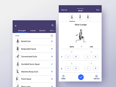 Workout app