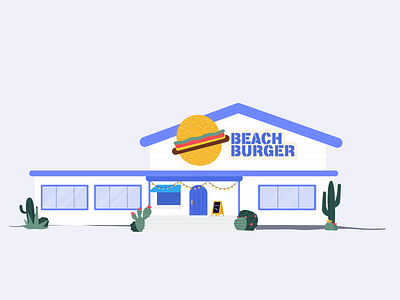 Beach burger