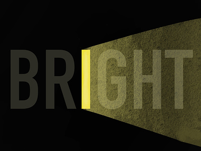 Let's Be Bright art digital art illustration type typography