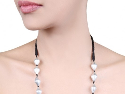 Silver Beads Necklace silver beads necklace