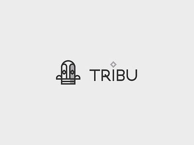 Tribu Logo geommetry iconic logo minimal tribe trival