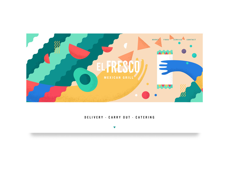 El Fresco Branding site by Daniel Capri on Dribbble