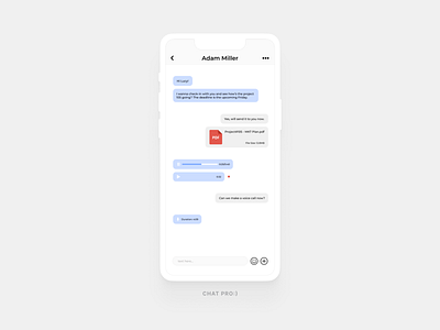 DailyUI#13 - Direct Messaging