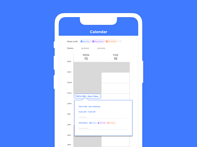 DailyUI#38 - Calendar