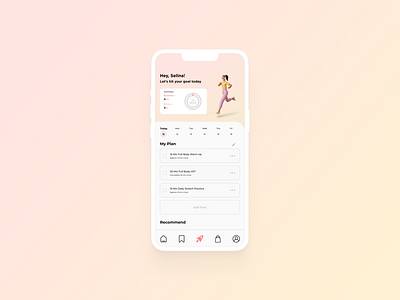 DailyUI#41 - Workout Tracker