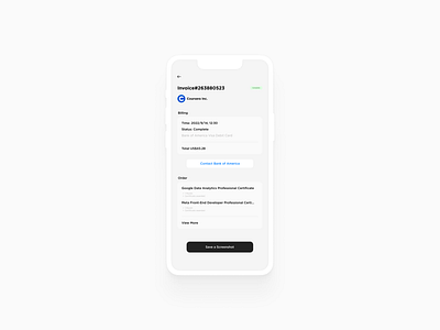 DailyUI#46 - Invoice