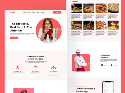 restaurant 3d animation branding design figma food graphic design illustration landing page logo motion graphics online product restaurant ui uiux vector web design website weside