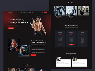 Fitness Service academia body bodybilding brand branding crossfit fitness gym gym shop health landing page marca post product design social media sport sports traing website yoga