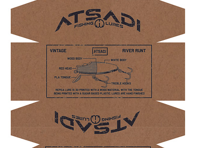 Atsadi fishing lure box