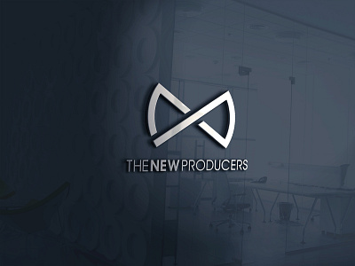The New Producers infinity logo initial logo initials logo n logo p logo vector