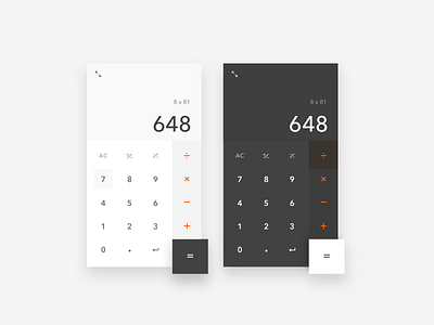 Daily UI 004 - Calculator