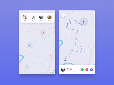 Daily UI - 020 Location Tracker