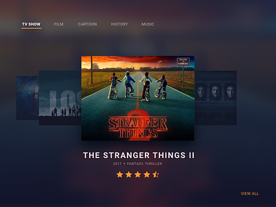 Daily UI - 025 TV app