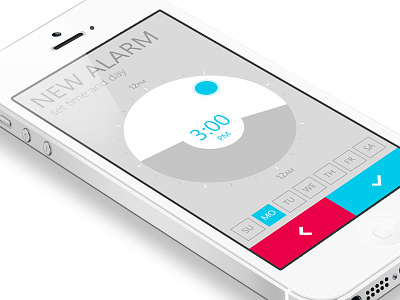 Alarm Clock app / New Alarm alarm app application clock iphone mobile phone