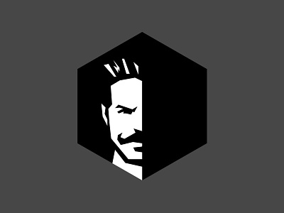 Gentlemen's Gift Box Club box gentleman hipster logo mustache vector
