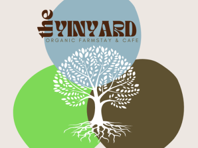 The Yinyard(logo design for organic cafe)