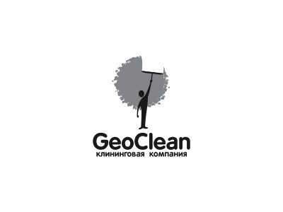 Geoclean cleaning earth logo