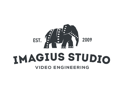 Imagius crop elephant film logo studio video
