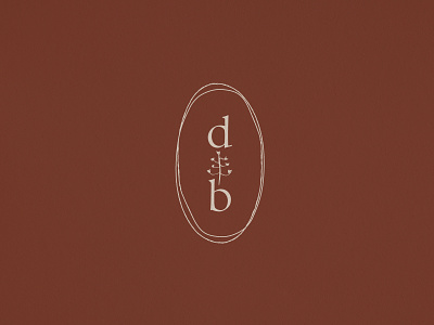 Submark for a holistic herbal skincare brand identity branding desert holistic logo logo design organic submark