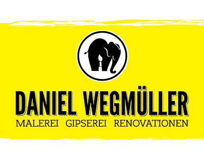 Logo für Malerei elephant yellow