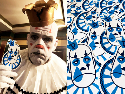 Puddles Pity Party branding design icon illustration merchandise
