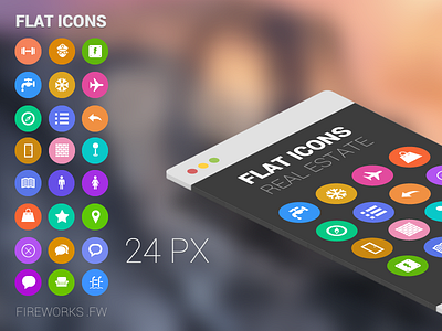 Flat Icons on Dribbble [FREE Download]